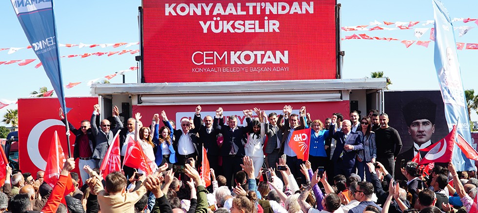 Cem Kotan: Türkiye ittifakını Konyaaltı'nda gerçekleştirdik